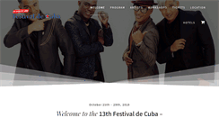 Desktop Screenshot of kuba-festival.com